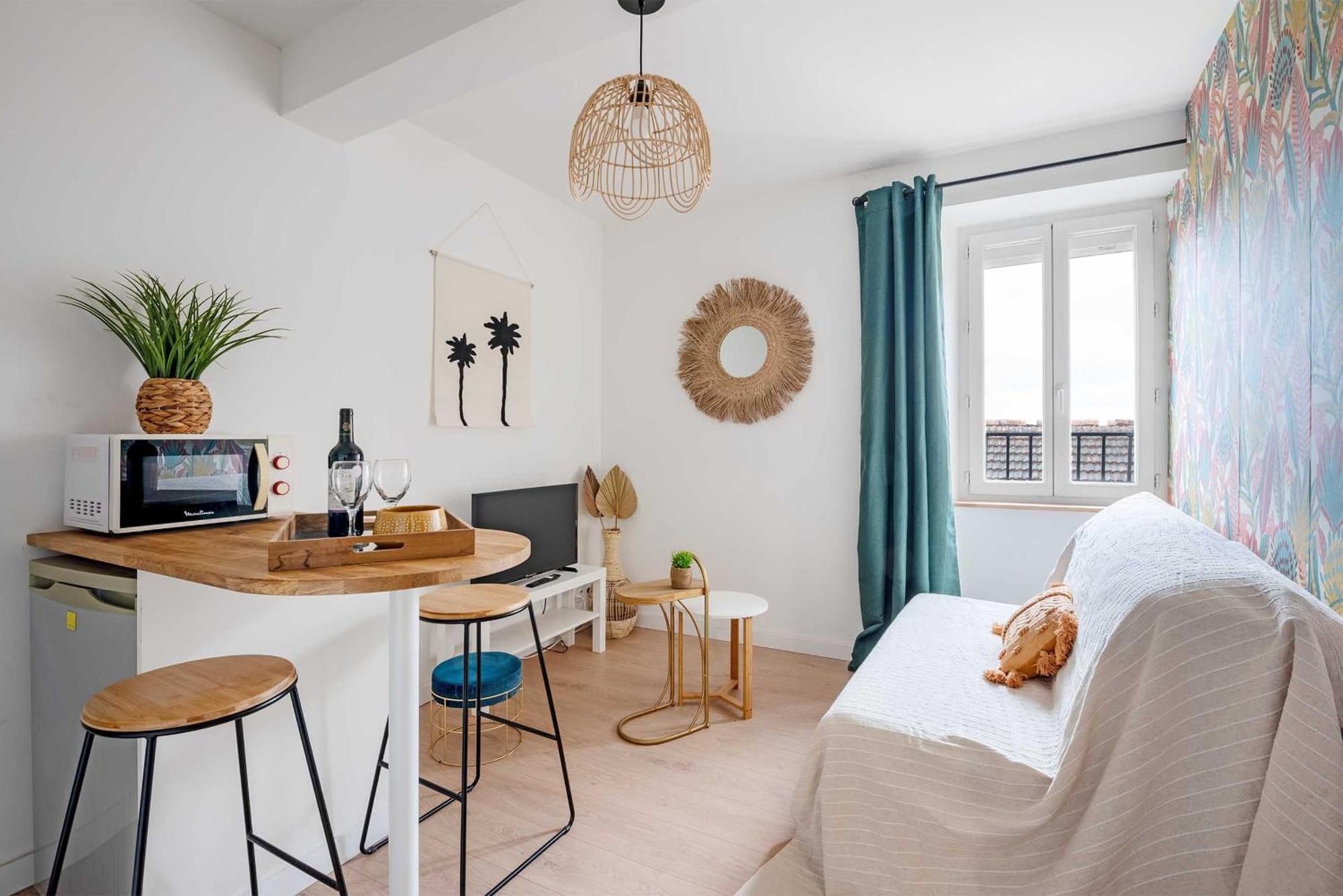 Le Tropical : T2 Renove Ambiance Cosy Et Coloree Mazamet Buitenkant foto